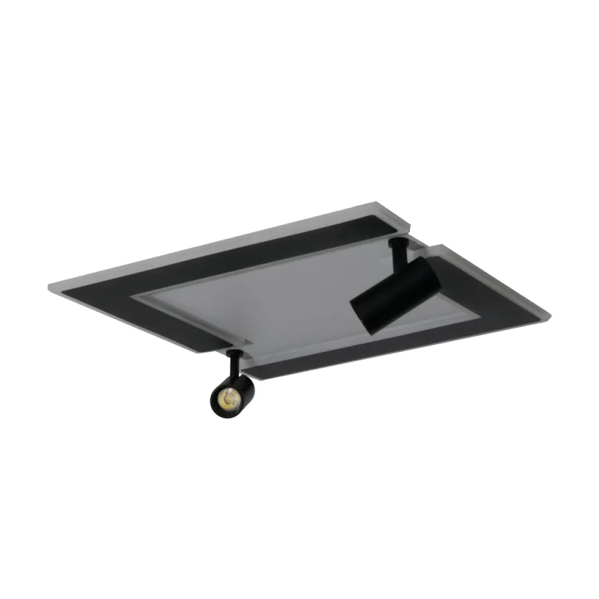 Dimbare LED Plafondlamp LED/80W/230V 3000-6500K zwart + afstandsbediening