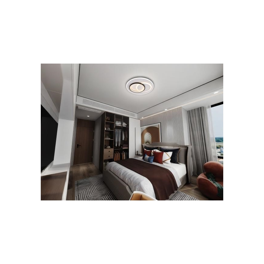 Dimbare LED Plafondlamp LED/85W/230V 3000-6500K + afstandsbediening