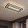Dimbare LED plafondlamp LED/85W/230V 3000-6500K zwart + afstandsbediening