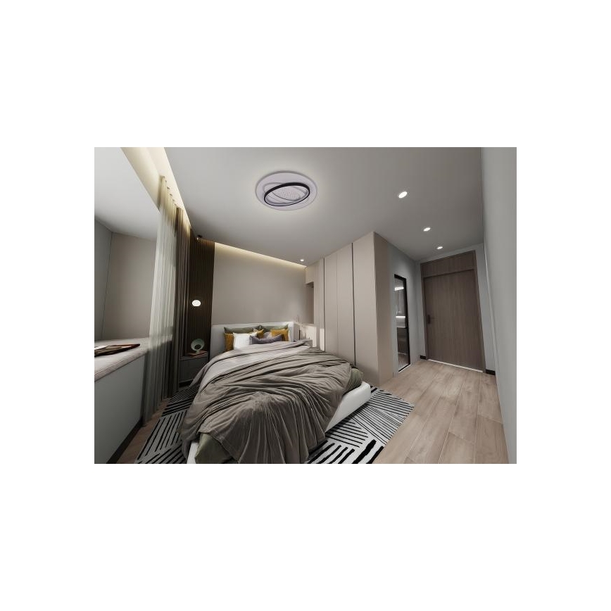 Dimbare LED Plafondlamp LED/90W/230V 3000-6500K + afstandsbediening
