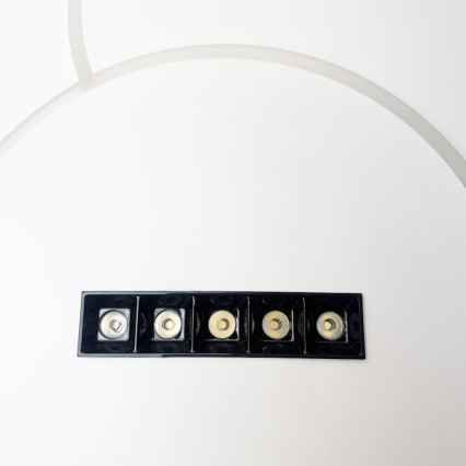 Dimbare LED Plafondlamp LED/90W/230V 3000-6500K wit + afstandsbediening