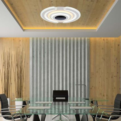 Dimbare LED plafondlamp LED/95W/230V 3000-6500K + afstandsbediening