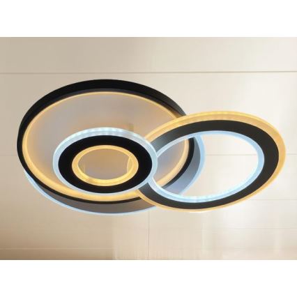 Dimbare LED-plafondlamp LED/95W/230V 3000-6500K + afstandsbediening