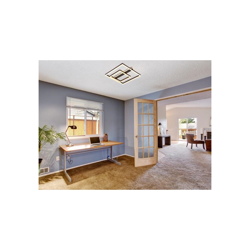 Dimbare LED-plafondlamp LED/95W/230V 3000-6500K + afstandsbediening