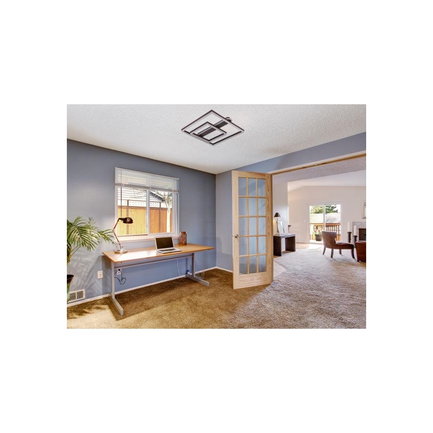 Dimbare LED-plafondlamp LED/95W/230V 3000-6500K + afstandsbediening