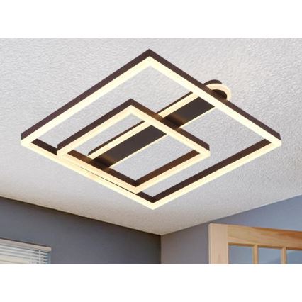 Dimbare LED-plafondlamp LED/95W/230V 3000-6500K + afstandsbediening