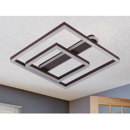 Dimbare LED-plafondlamp LED/95W/230V 3000-6500K + afstandsbediening