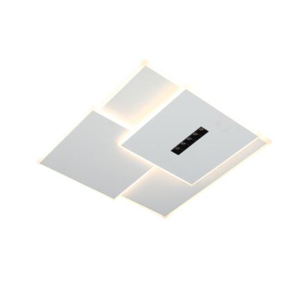 Dimbare LED Plafondlamp LED/95W/230V 3000-6500K wit + afstandsbediening