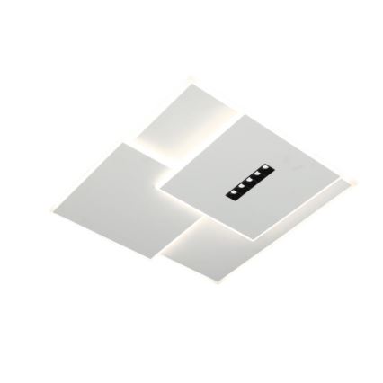 Dimbare LED Plafondlamp LED/95W/230V 3000-6500K wit + afstandsbediening