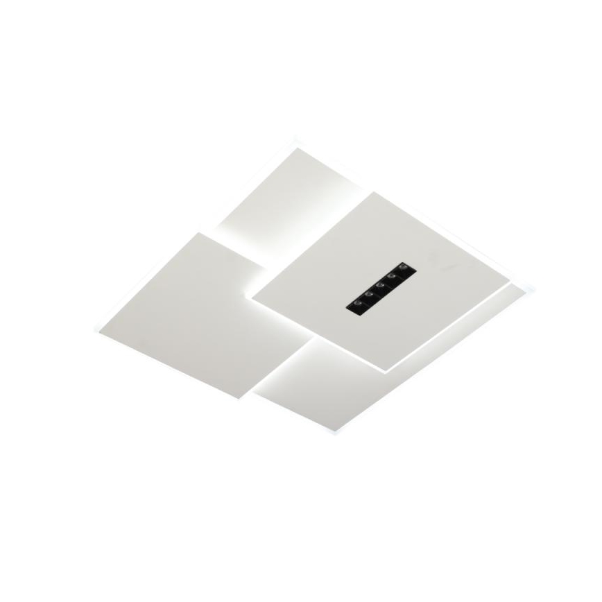 Dimbare LED Plafondlamp LED/95W/230V 3000-6500K wit + afstandsbediening