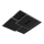 Dimbare LED Plafondlamp LED/95W/230V 3000-6500K zwart + afstandsbediening