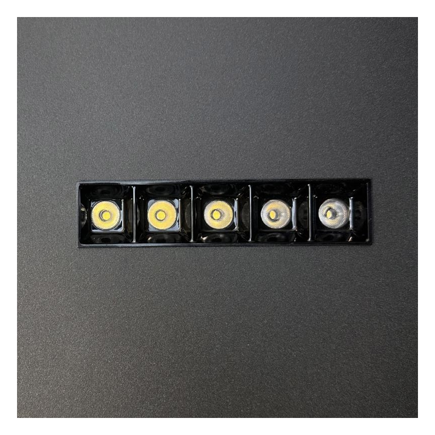 Dimbare LED Plafondlamp LED/95W/230V 3000-6500K zwart + afstandsbediening