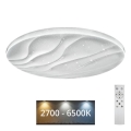 Dimbare LED plafondlamp LIKA LED/60W/230V 2700-6500K diameter 58 cm + afstandsbediening