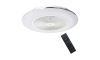 Dimbare LED Plafondlamp met Ventilator ARIA LED/38W/230V 3000-6000K wit + afstandsbediening