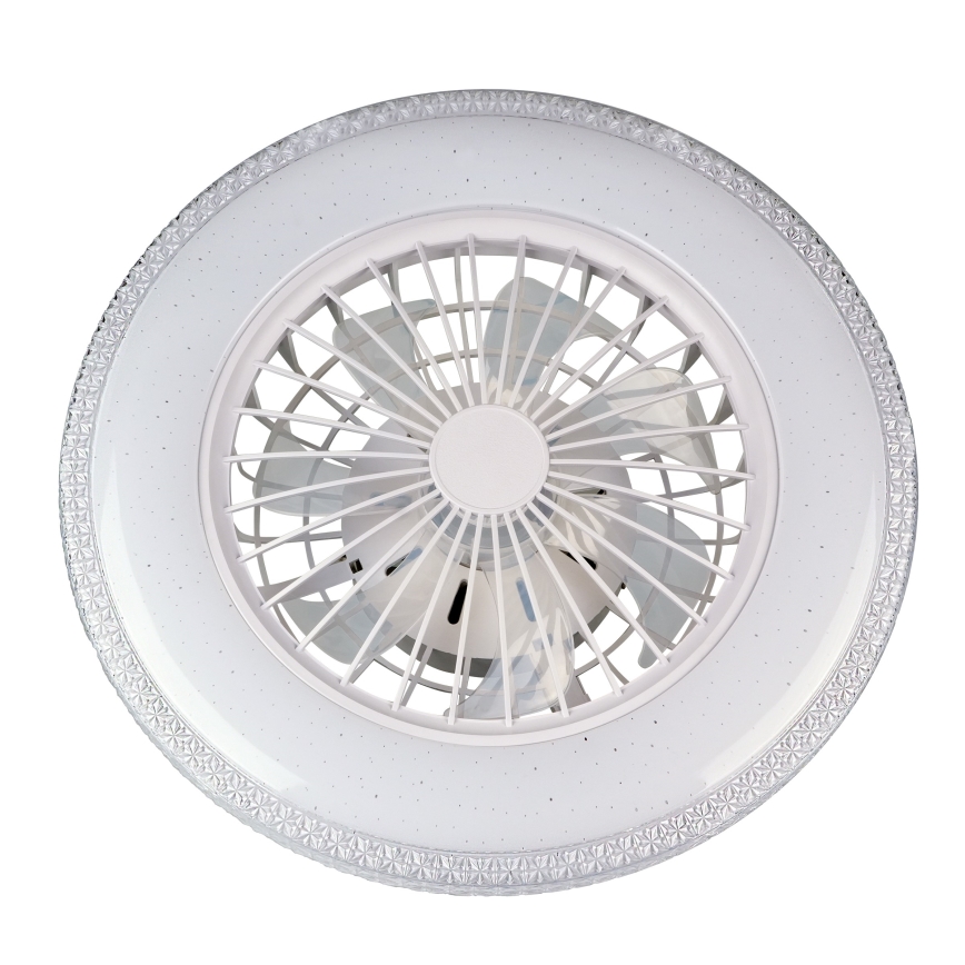 Dimbare LED-plafondlamp met ventilator EGYPT LED/48W/230V 3000-6500K wit + afstandsbediening