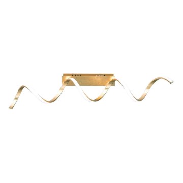 Dimbare LED-plafondlamp RUSSEL LED/32W/230V, goud