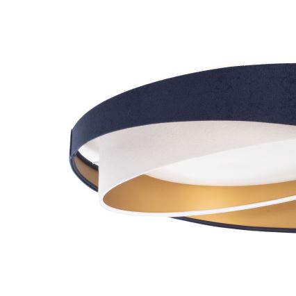 Dimbare LED-plafondlamp SMART GALAXY MODERN LED/24W/230V 3000-6500K Ø 55 cm blauw/wit/goud + afstandsbediening