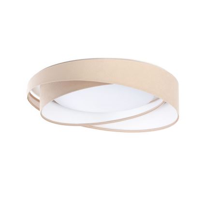 Dimbare LED-plafondlamp SMART GALAXY MODERN LED/24W/230V 3000-6500K Ø 55 cm beige/wit + afstandsbediening
