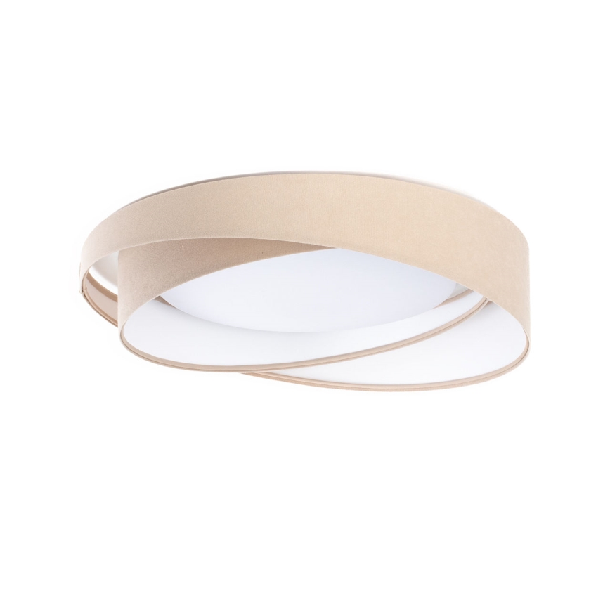Dimbare LED-plafondlamp SMART GALAXY MODERN LED/24W/230V 3000-6500K Ø 55 cm beige/wit + afstandsbediening