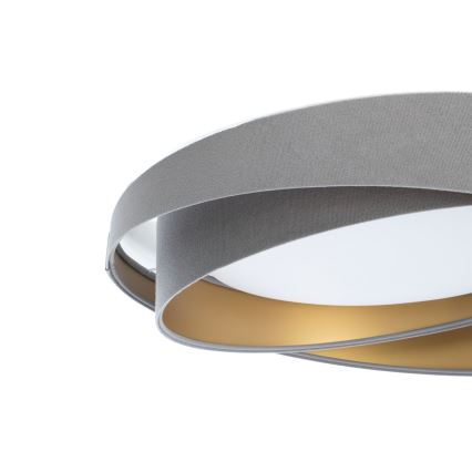 Dimbare LED-plafondlamp SMART GALAXY MODERN LED/24W/230V 3000-6500K Ø 55 cm grijs/goud + afstandsbediening