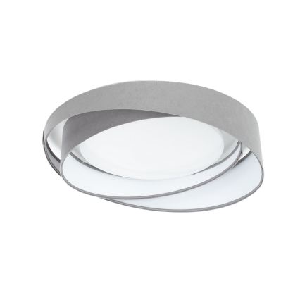 Dimbare LED-plafondlamp SMART GALAXY MODERN LED/24W/230V 3000-6500K Ø 55 cm grijs/wit + afstandsbediening