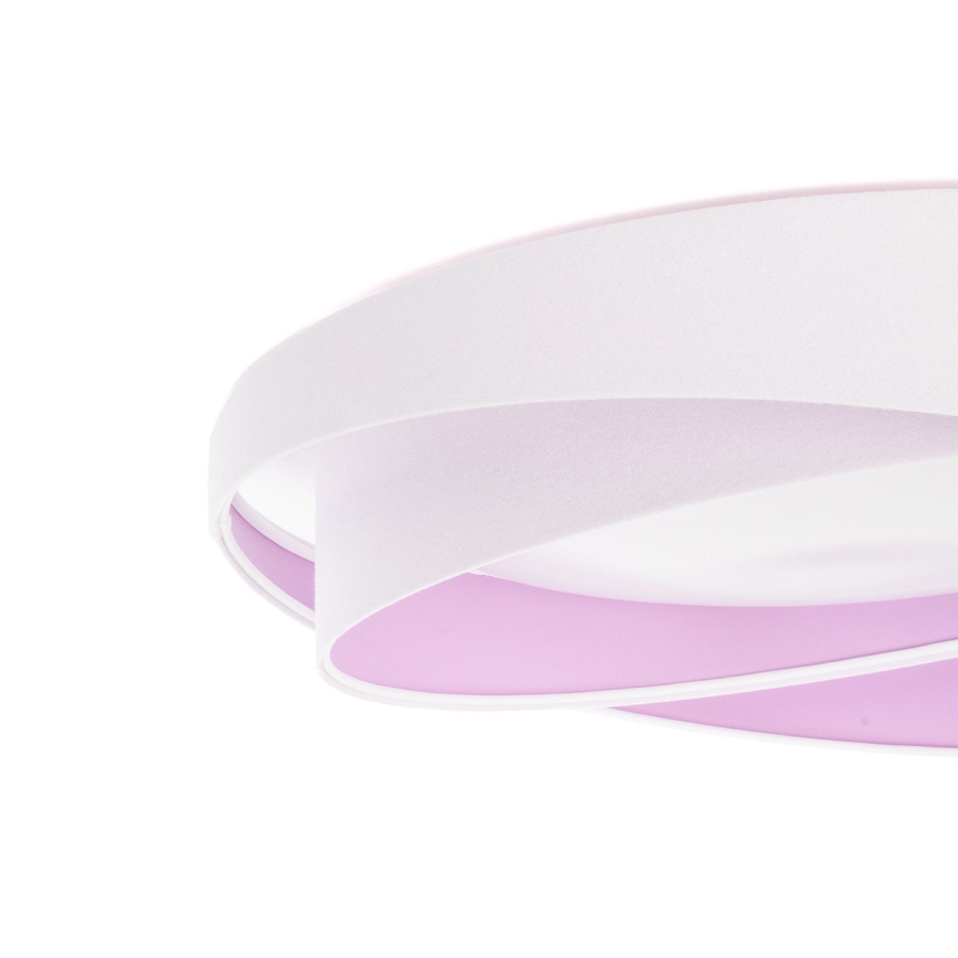 LED dimbare plafondlamp SMART GALAXY MODERN LED/24W/230V 3000-6500K Ø 55 cm wit/paars + afstandsbediening
