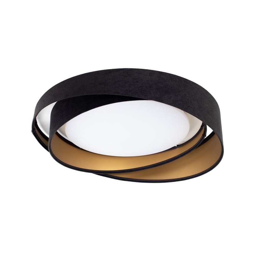 LED-dimbare plafondlamp SMART GALAXY MODERN LED/24W/230V 3000-6500K Ø 55 cm zwart/goud + afstandsbediening