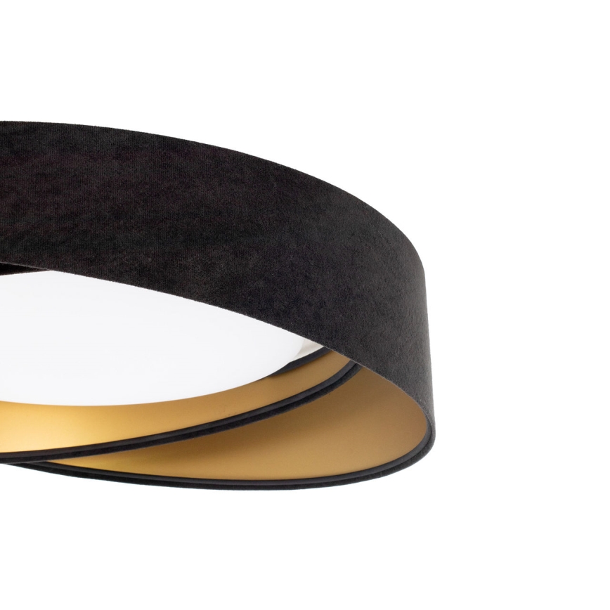 LED-dimbare plafondlamp SMART GALAXY MODERN LED/24W/230V 3000-6500K Ø 55 cm zwart/goud + afstandsbediening