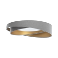 Dimbare LED-plafondlamp SMART GALAXY MODERN LED/24W/230V 3000-6500K Ø 55 cm grijs/goud + afstandsbediening