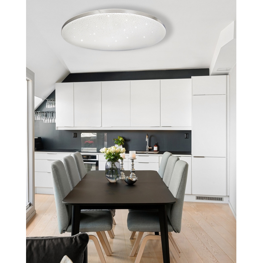 Dimbare LED plafondlamp VENTA LED/60W/230V 2700-6500K diameter 58 cm + afstandsbediening