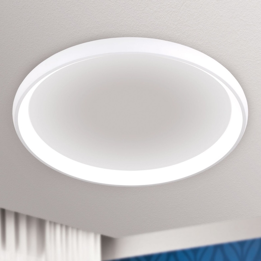 Dimbare LED plafondlamp VENUS LED/85W/230V diameter 81 cm wit