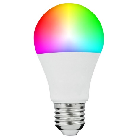 Dimbare LED RGB Lamp A60 E27/6W/230V