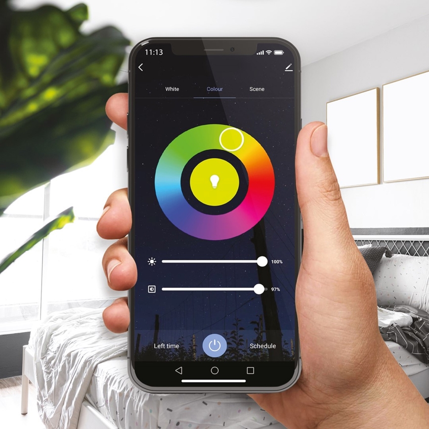 Dimbare LED RGB Lamp A70 E27/11W/230V 2700-6500K Wi-Fi Tuya