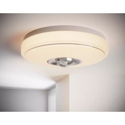 Dimbare LED RGB Plafond Lamp MAGIC DISCO LED/18W/230V + afstandsbediening