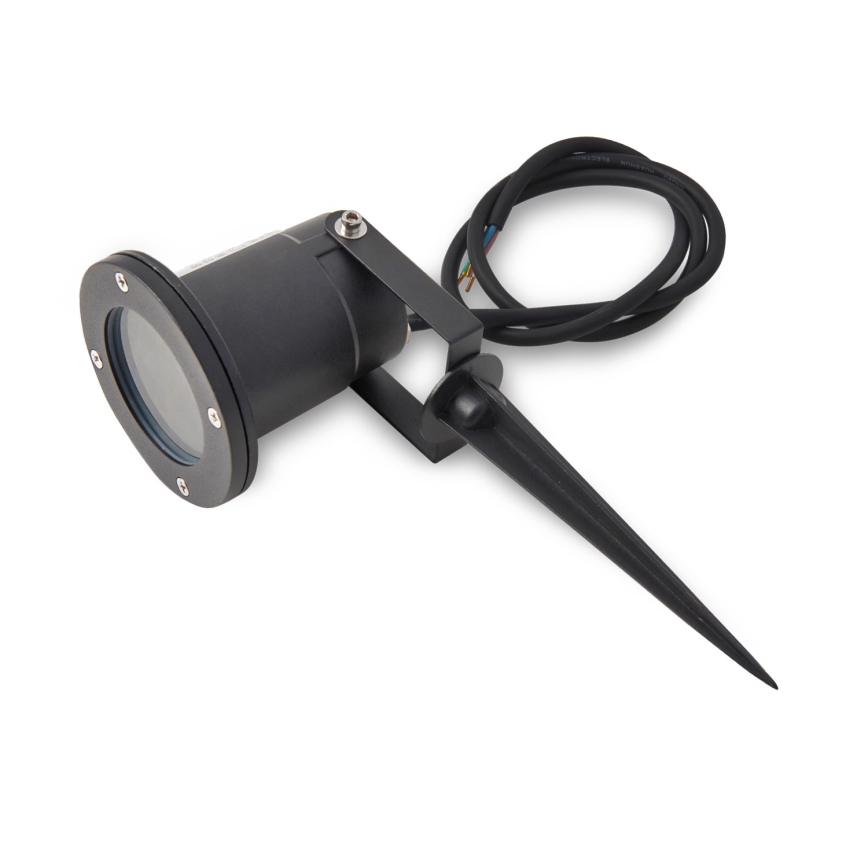 Dimbare LED RGBW buitenlamp BLAKE 1xGU10/4,8W/230V IP65 + afstandsbediening