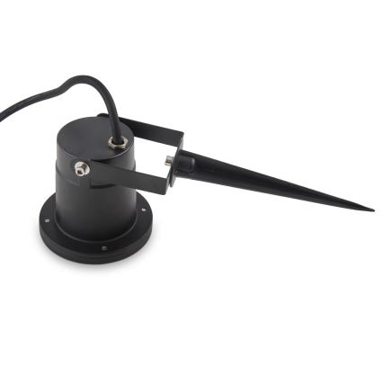 Dimbare LED RGBW buitenlamp BLAKE 1xGU10/6W/230V IP65 + afstandsbediening