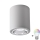 Dimbare LED RGBW inbouwspot JUPITER 1xE27/6,5W/230V 2700-6500K Wi-Fi Ø 9,8 cm grijs