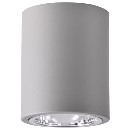 Dimbare LED RGBW inbouwspot JUPITER 1xE27/6,5W/230V 2700-6500K Wi-Fi Ø 9,8 cm grijs
