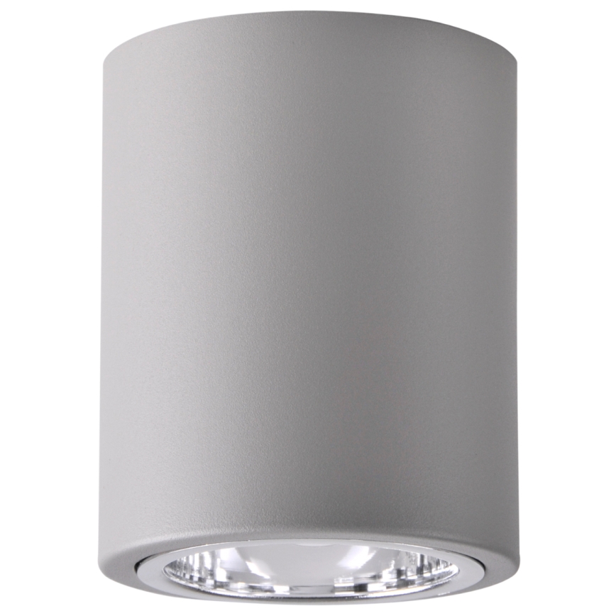 Dimbare LED RGBW inbouwspot JUPITER 1xE27/6,5W/230V 2700-6500K Wi-Fi Ø 9,8 cm grijs