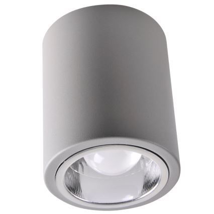 Dimbare LED RGBW inbouwspot JUPITER 1xE27/6,5W/230V 2700-6500K Wi-Fi Ø 9,8 cm grijs