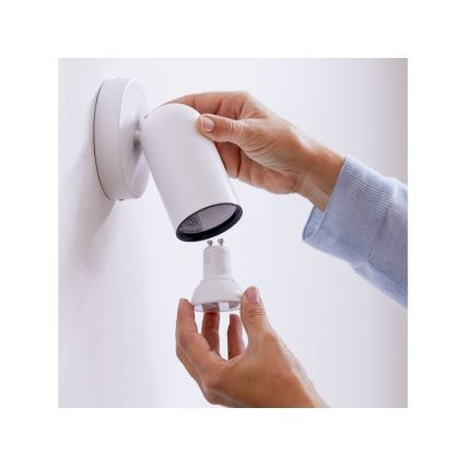 Dimbare LED RGBW Lamp PAR16 GU10/4,7W/230V 2200-6500K CRI 90 Wi-Fi - WiZ