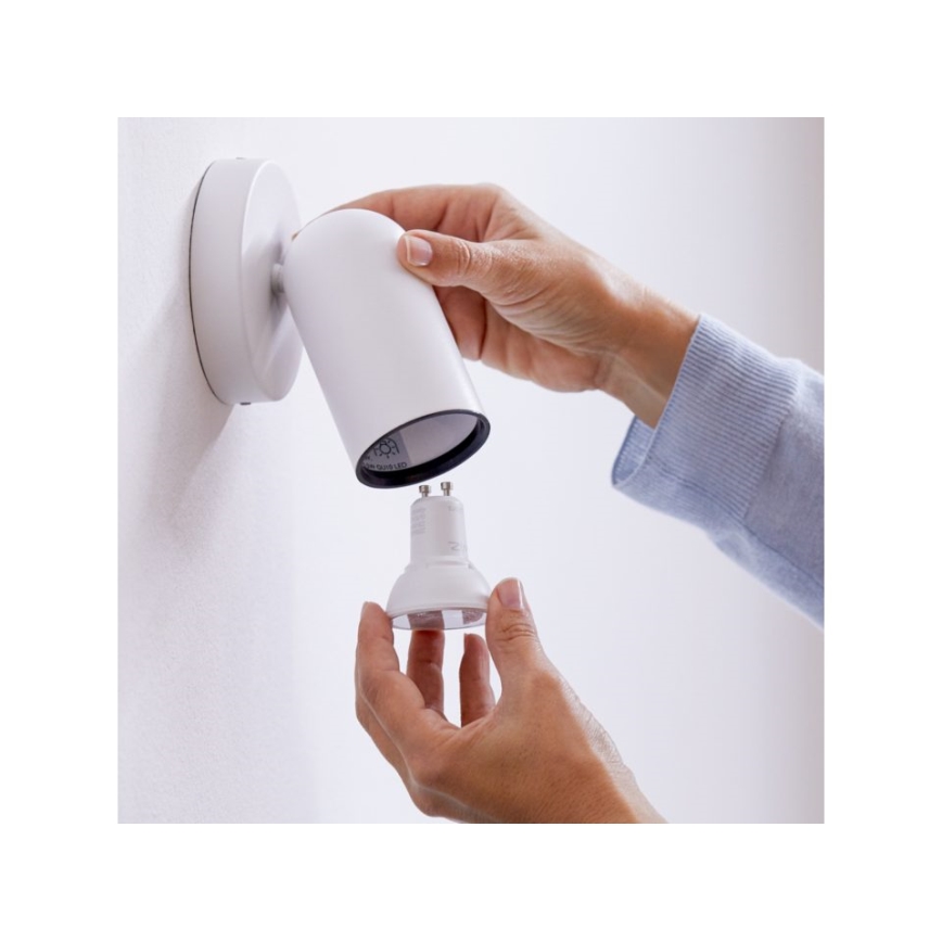 Dimbare LED RGBW Lamp PAR16 GU10/4,7W/230V 2200-6500K CRI 90 Wi-Fi - WiZ