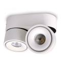 Dimbare LED Spot LAHTI MINI 2xLED/9W/230V 3000K CRI 90 wit