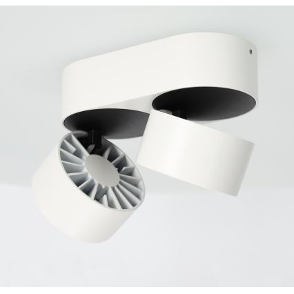 Dimbare LED Spot LAHTI MINI 2xLED/9W/230V 3000K CRI 90 wit