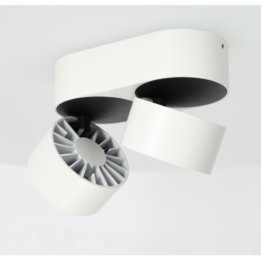 Dimbare LED Spot LAHTI MINI 2xLED/9W/230V 3000K CRI 90 wit