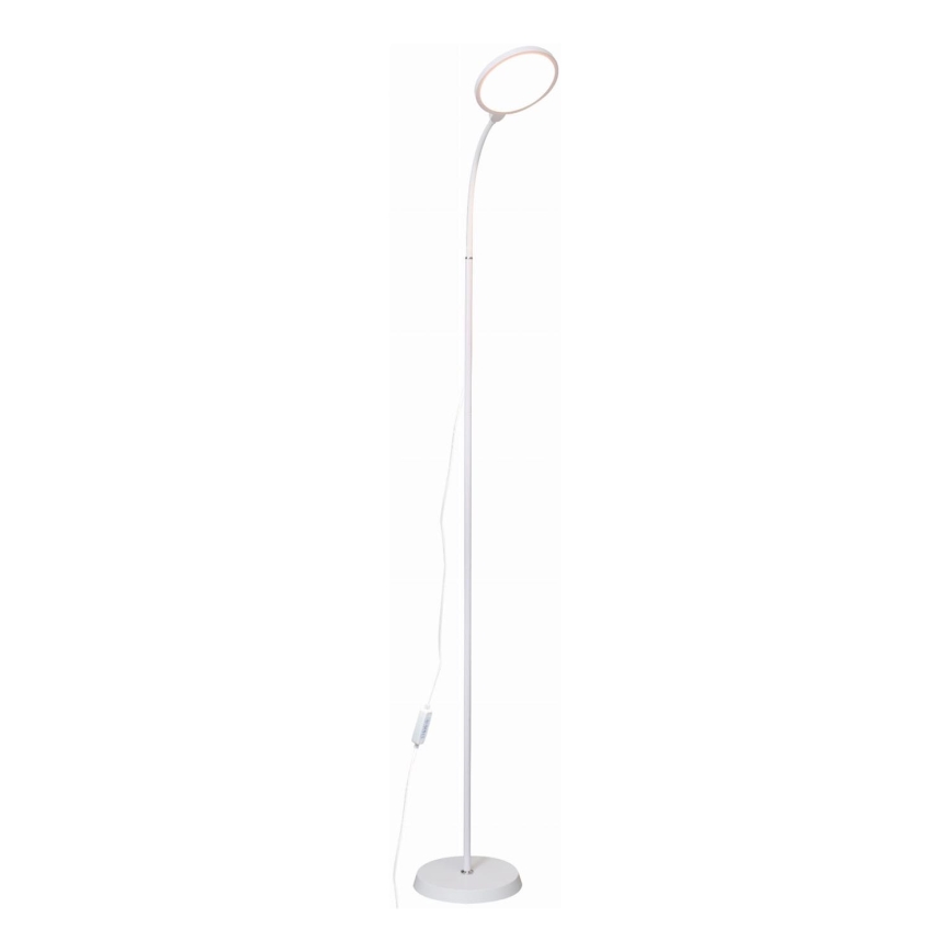 Dimbare LED Staande lamp 2in1 LED/10W/230V wit