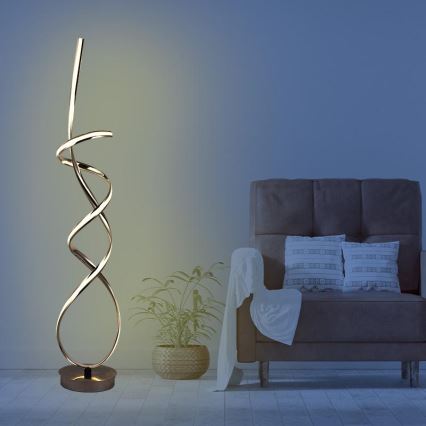 Dimbare LED Staande lamp LED/80W/230V 3000-6500K + afstandsbediening