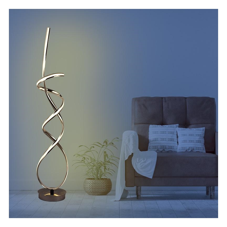 Dimbare LED Staande lamp LED/80W/230V 3000-6500K + afstandsbediening