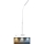 Dimbare LED Staande lamp SIGNUS LED/10W/230V 3000/4500/6500K wit
