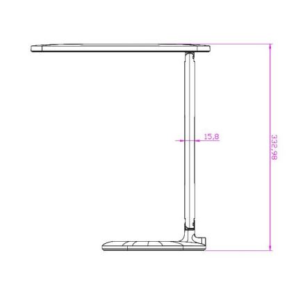 Dimbare LED Tafel Lamp met Touch Aansturing NAOMI LED/5W/230V 3000-6500K